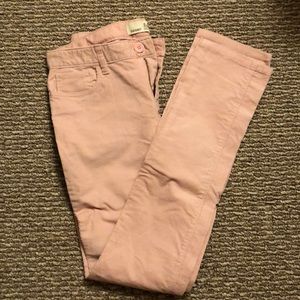 Pink corduroy pants from Old Navy.